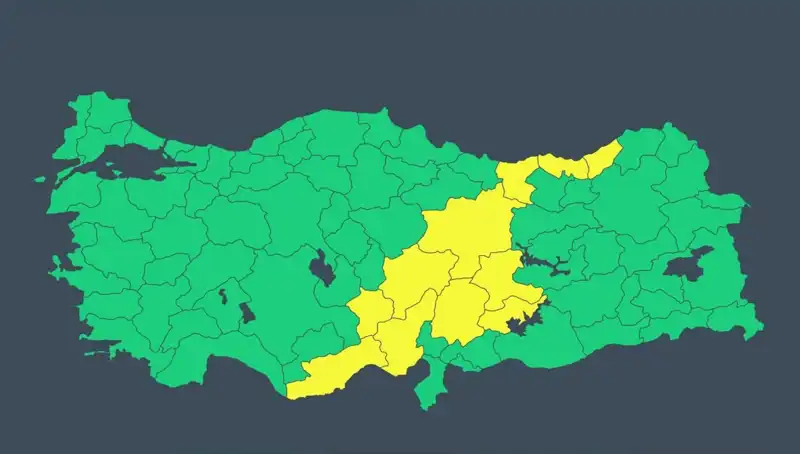11 İlde Şiddetli Yağış ve Fırtına Alarmı: Önlemler ve Beklentiler