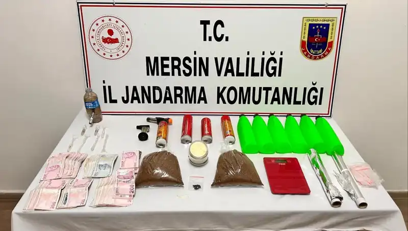 Mersin'de Uyuşturucu Ticareti Operasyonu: Beş Kişi Tutuklandı