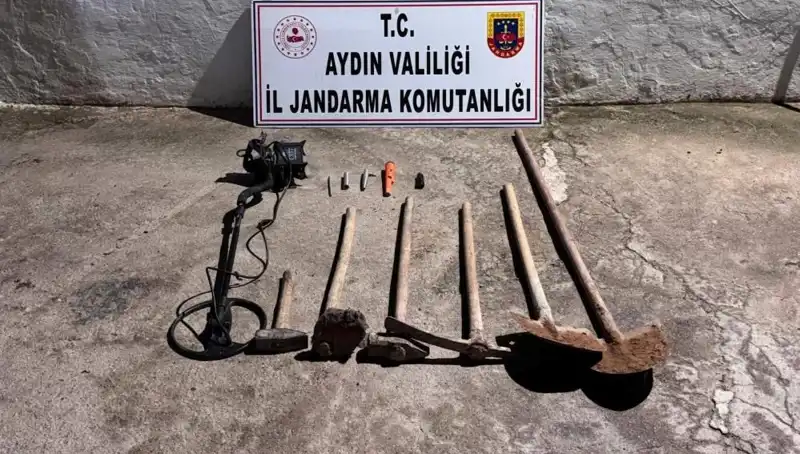 Aydın'da Kaçak Kazı Yaparken Suçüstü Yakalananlar Sarsıcı Detaylarla Gündeme Geldi